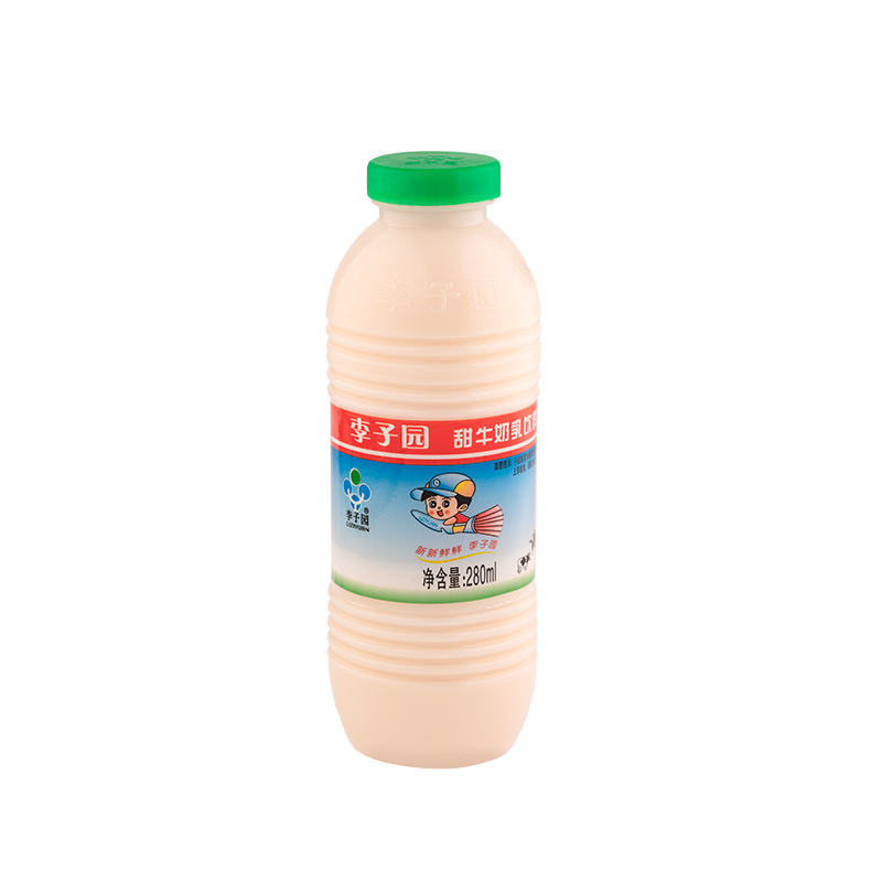 甜牛奶乳饮料，，单瓶净含量280ml