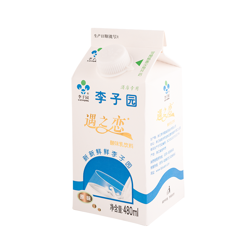 “遇之恋”酸味乳饮料，单盒净含量480ml